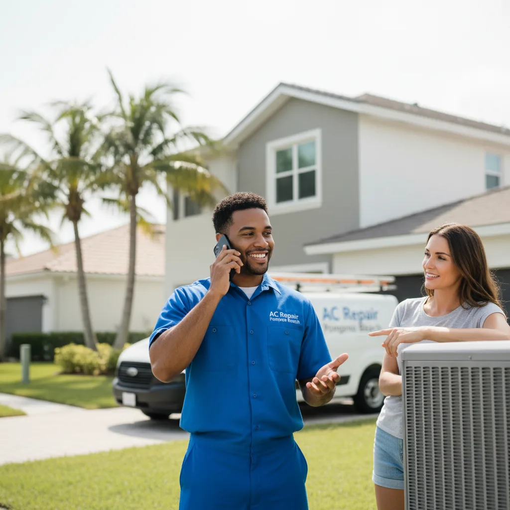AC Repair Pompano Beach customer support in Glendale Heights